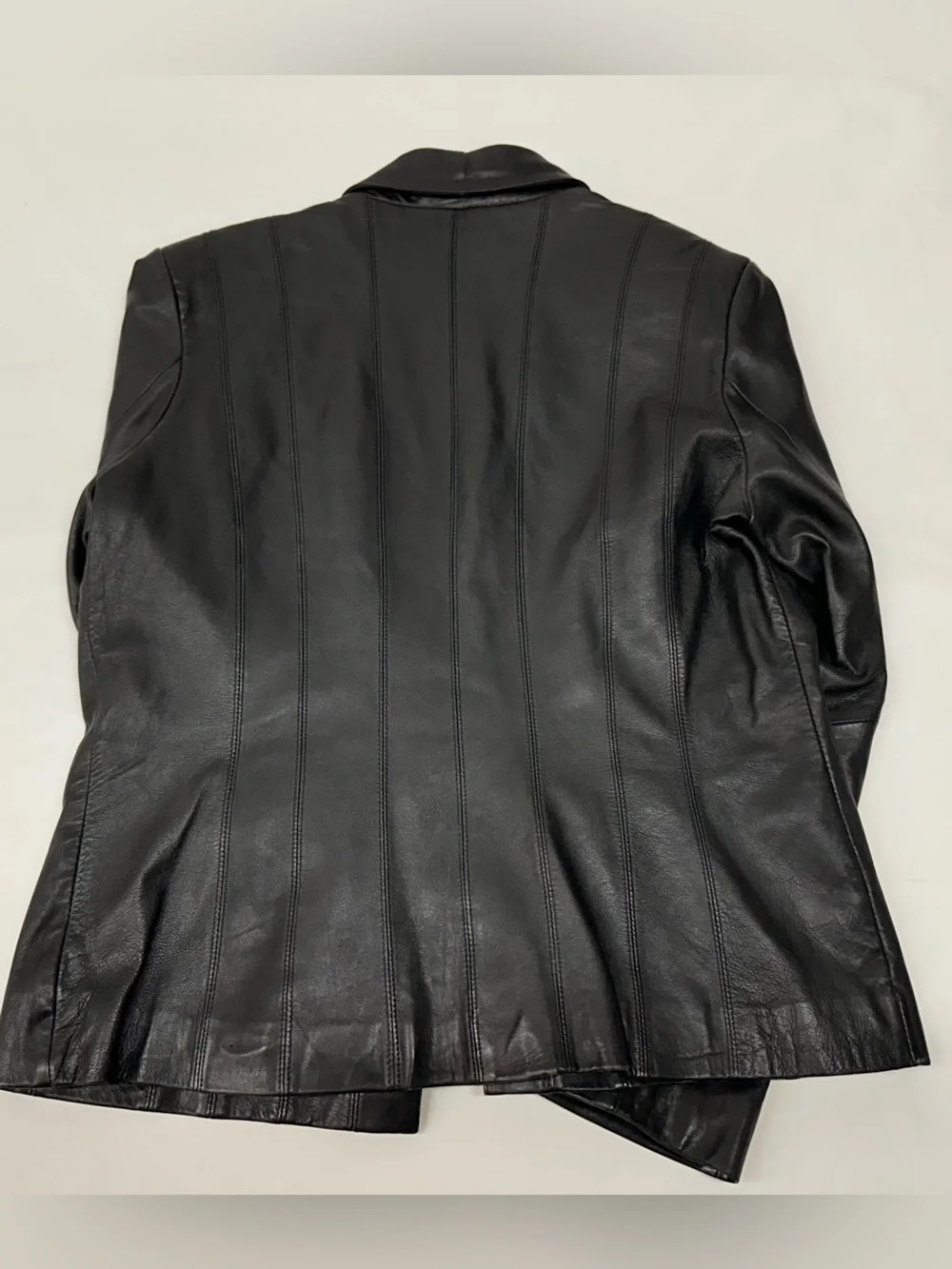 Vintage Y2K Mossimo Black Leather Jacket